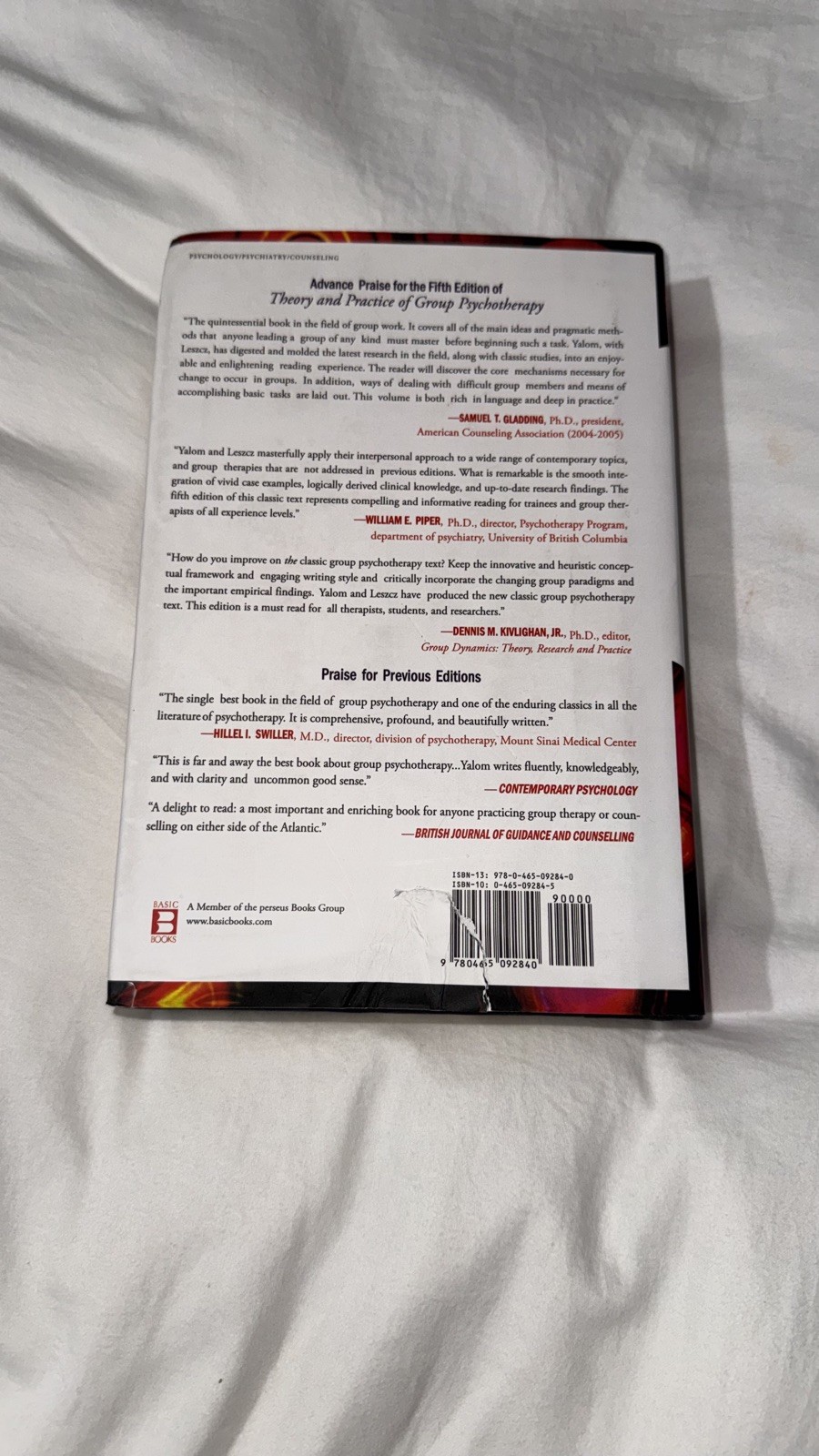 The Theory and Practice of Group Psychotherapy – Hardcover – GOOD