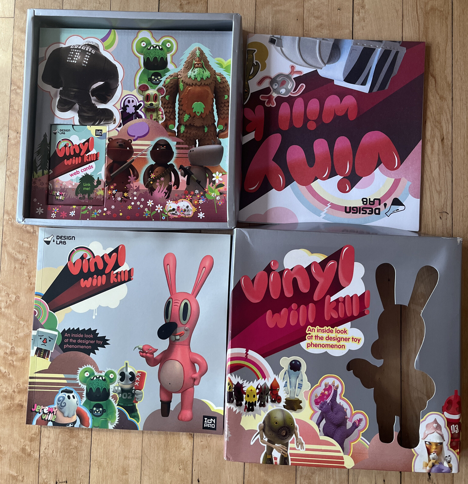VINYL WILL KILL- Book Design Lab Jeremy Ville Idn Pro Mokem Complete Box Set