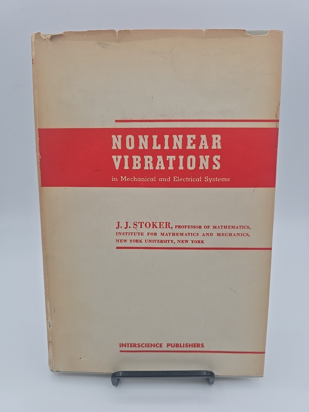 Nonlinear Vibrations in Mechanical and Electrical Systems — J.J. Stoker