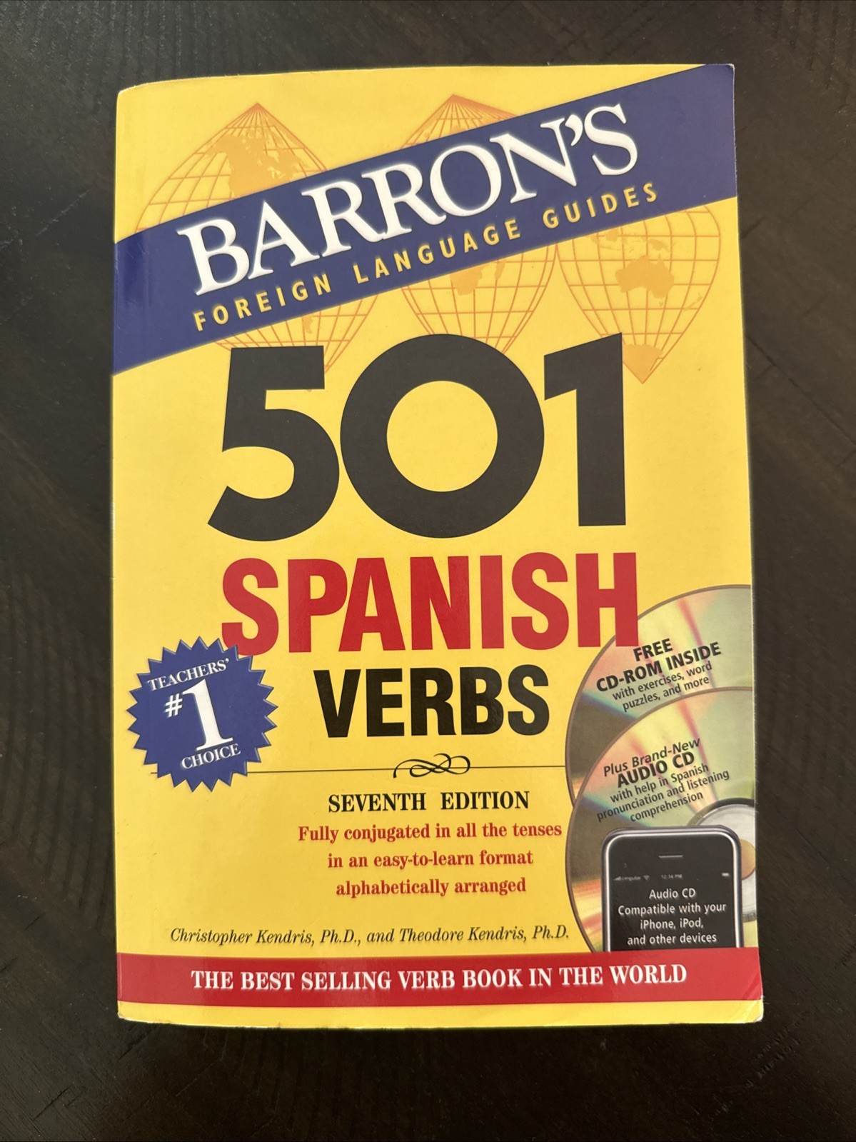 501 Verb Ser.: 501 Spanish Verbs with CD-ROM and Audio CD by Theodore Kendris…