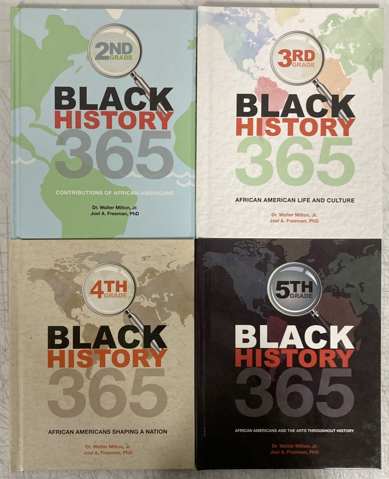 Black History 365 Kindergarten – 8th Grade Books w/ Teacher Resource Guides
