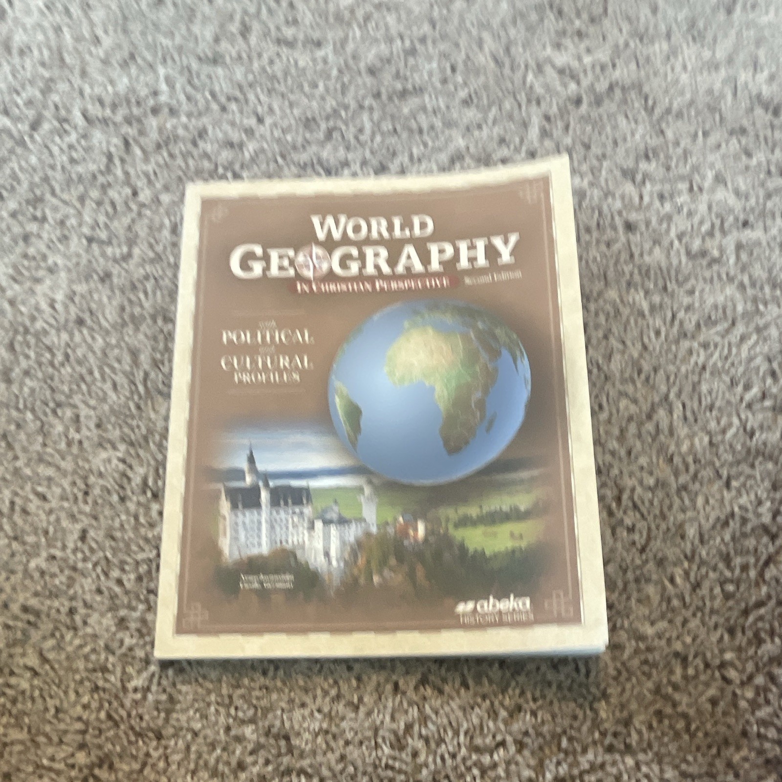 Abeka World Geography in a Virginia Perspective Hardcover 2003 Illustrated