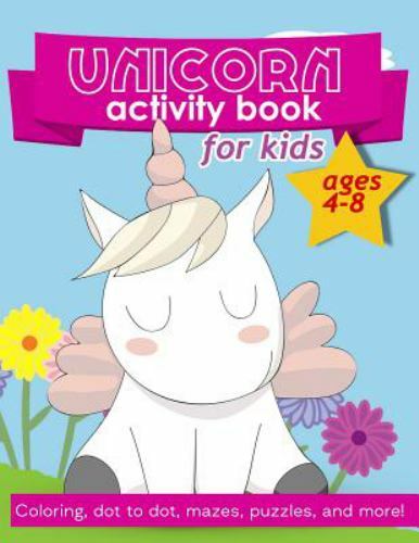 Unicorn Activity Book: For Kids Ages 4-8 by Creative Journals, Zone365, Like …