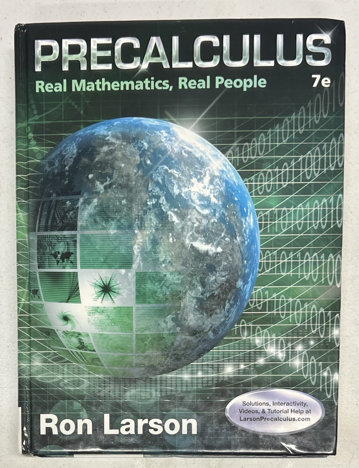 Precalculus Real Mathematics Real People by Ron Larson 7e textbook cengage