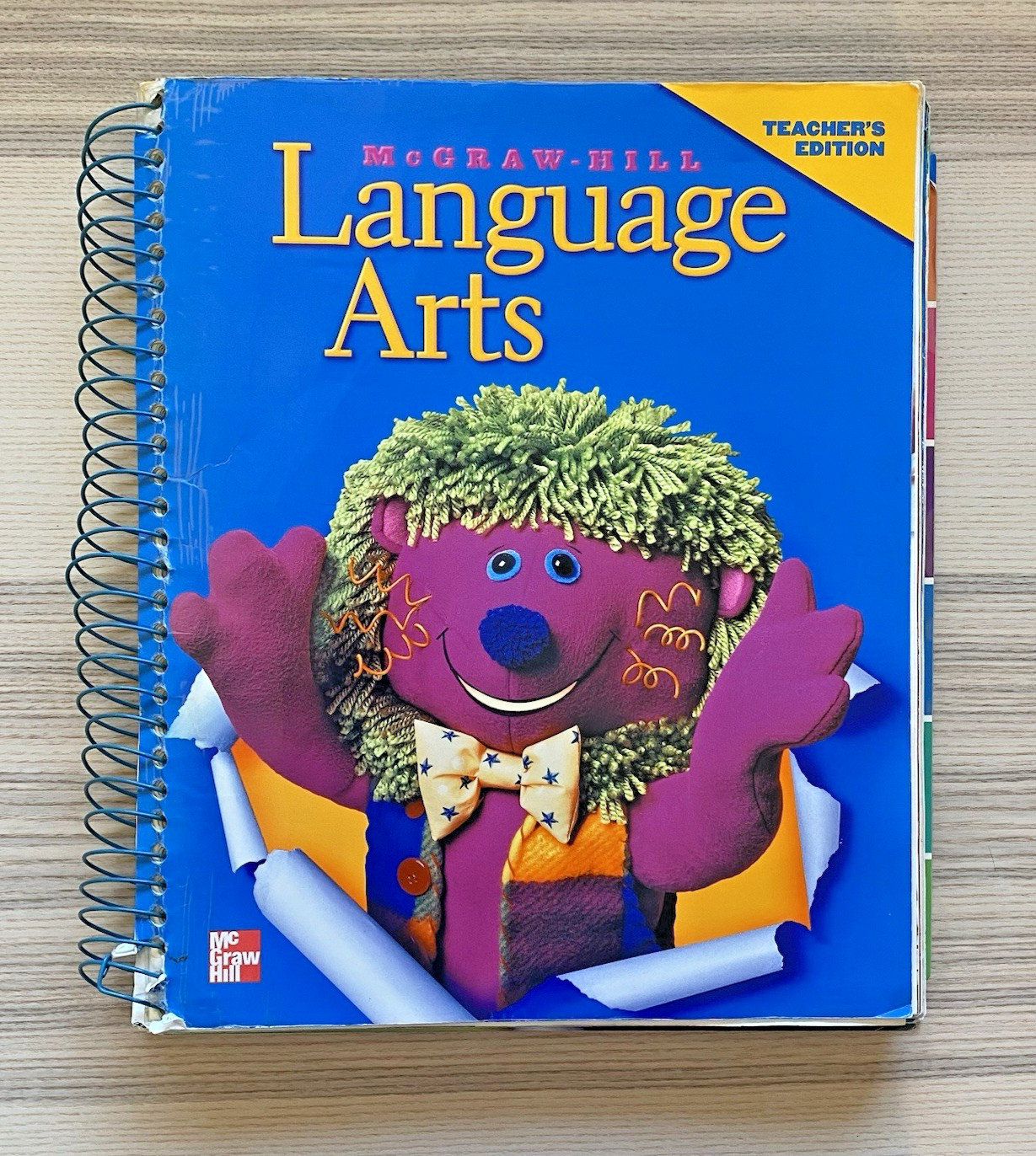 Kindergarten Language Arts Reading Writing Teacher Guide McGraw Hill Grade K