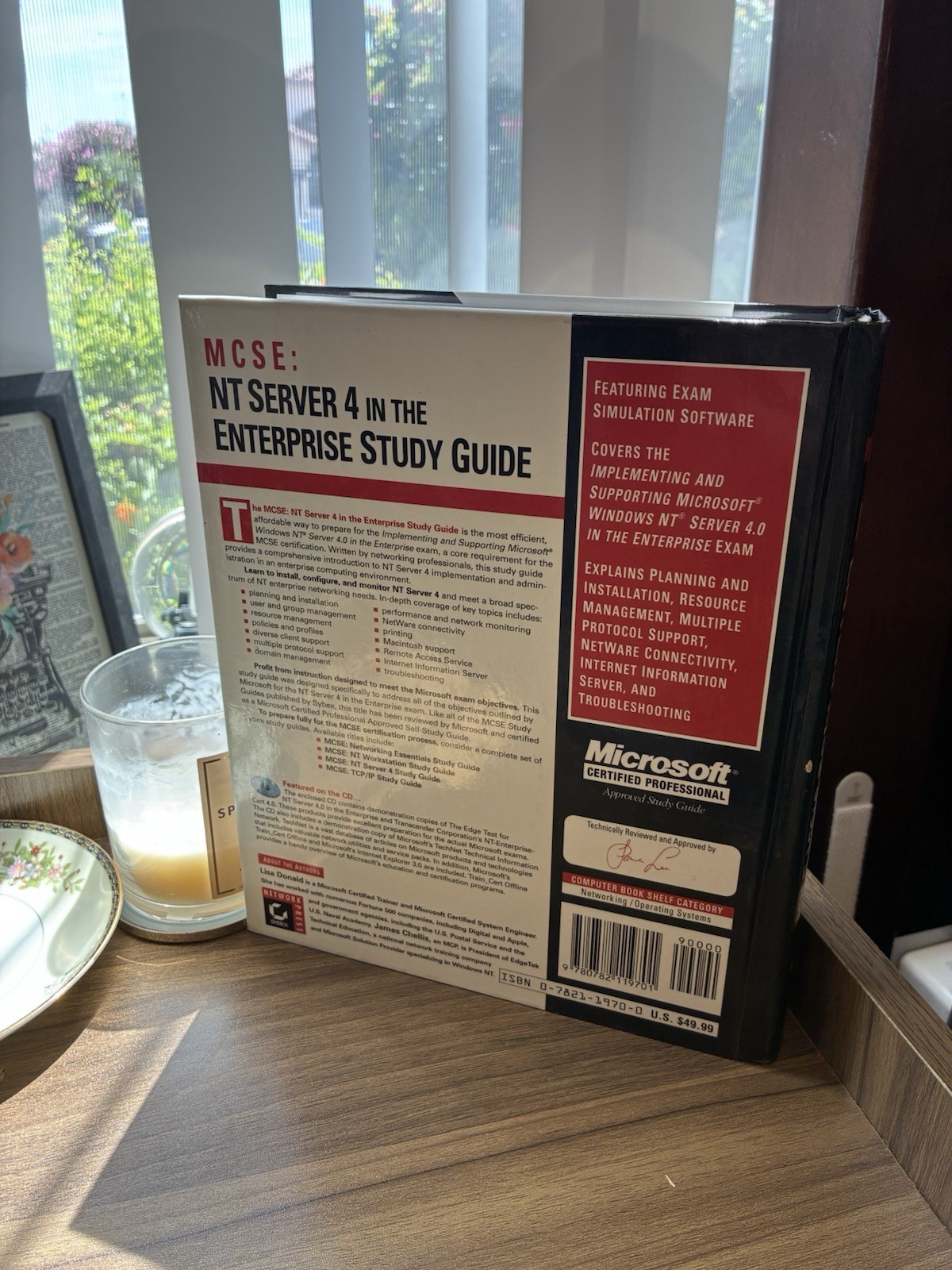 MCSE NT Server 4 in the Enterprise Study Guide by Lisa Donald, Compact Disc