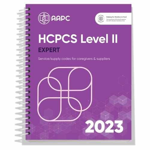 HCPCS Level II Expert 2023 (HCPCS Code – Spiral-bound, by aapc – Very Good j