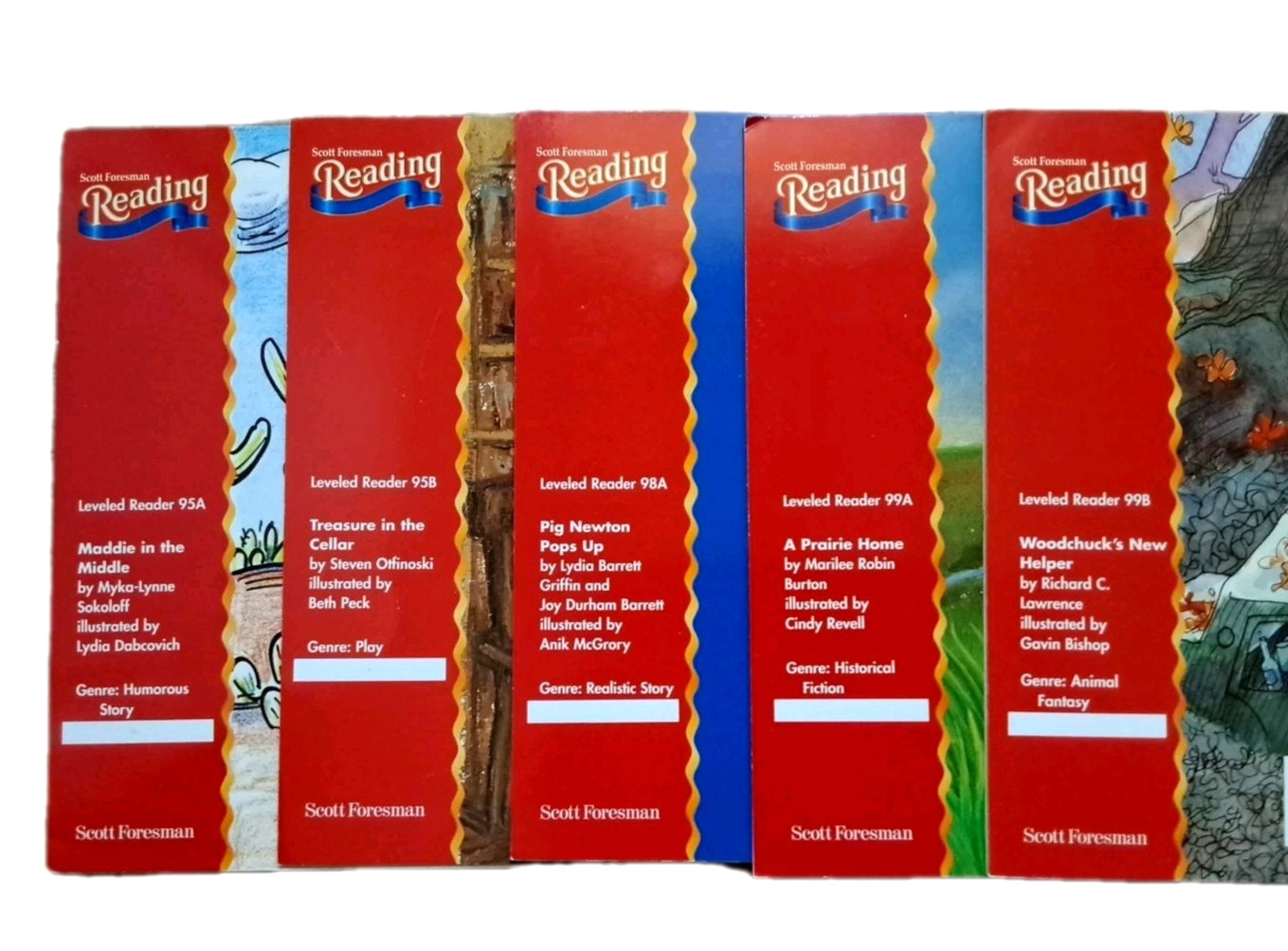 Scott Foresman Leveled Readers Grade 4 Booklets Lot of 19 Various Genres