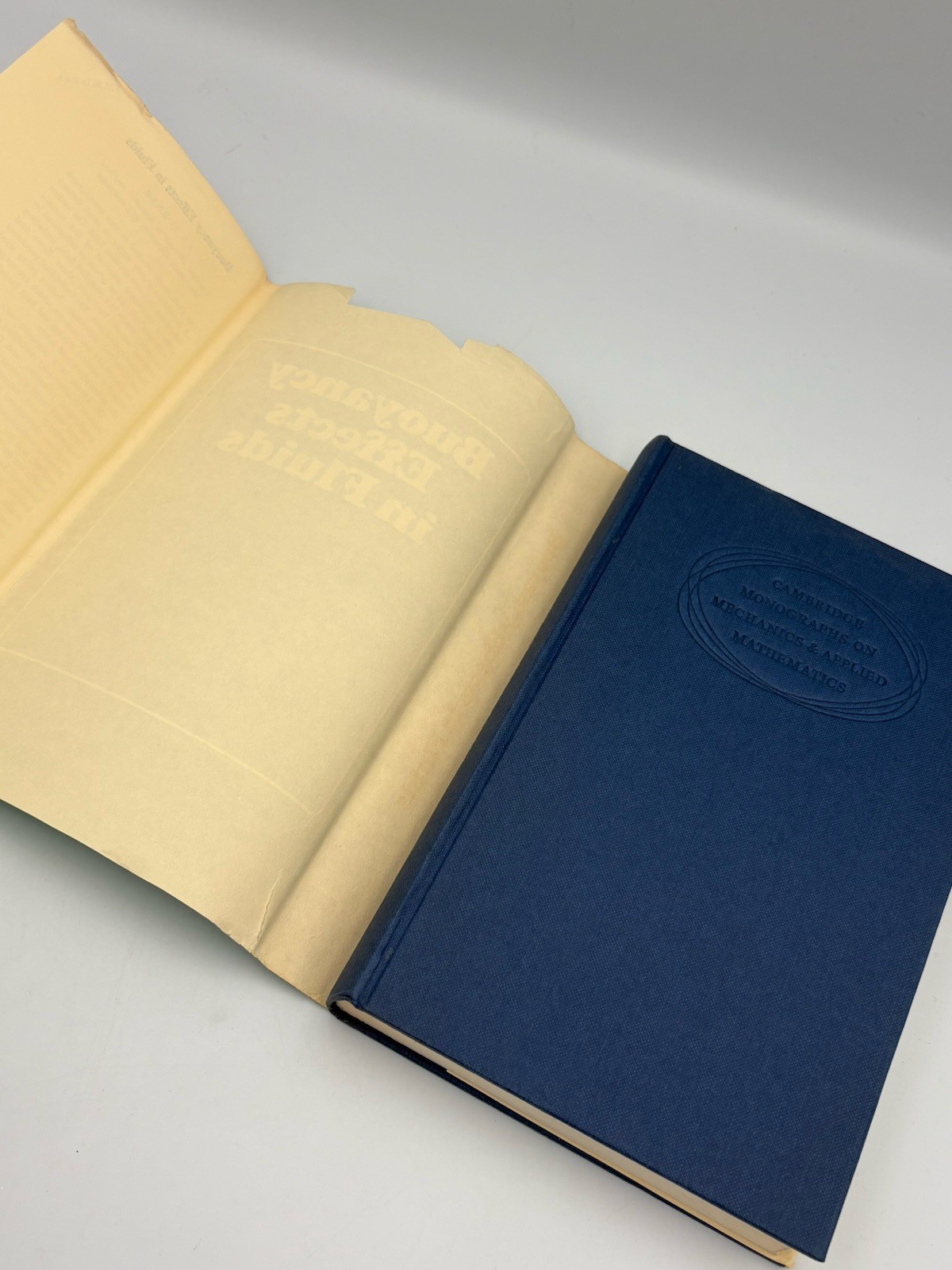 Buoyancy Effects in Fluids By J.S. Turner (1973) 1st. Ed. From The U.K. HC DJ
