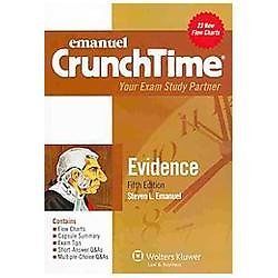 Evidence (CrunchTime) by Steven L. Emanuel