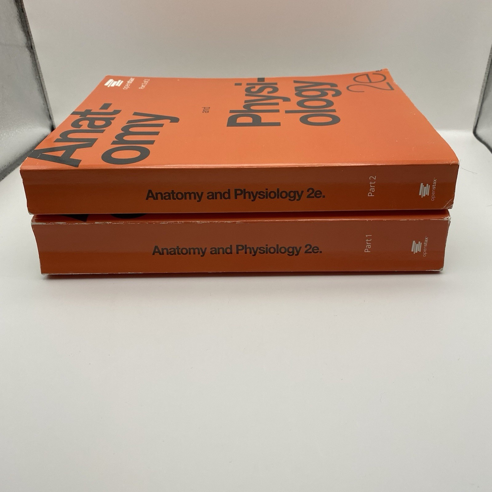 OpenStax Anatomy and Physiology 2nd Edition Paperback English Textbook 1 & 2