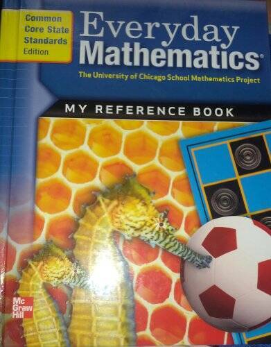 Everyday Mathematics My Reference Book – Hardcover – VERY GOOD