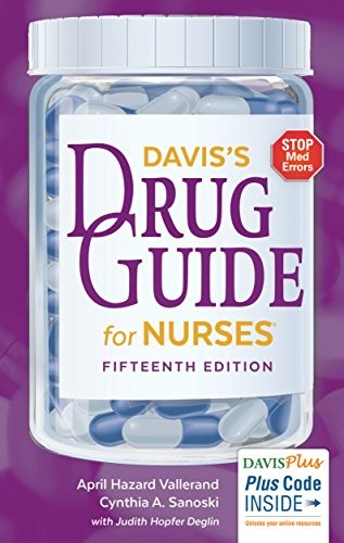 Davis’S Drug Guide for Nurses 15e by Sanoski, Cynthia Paperback / softback Book