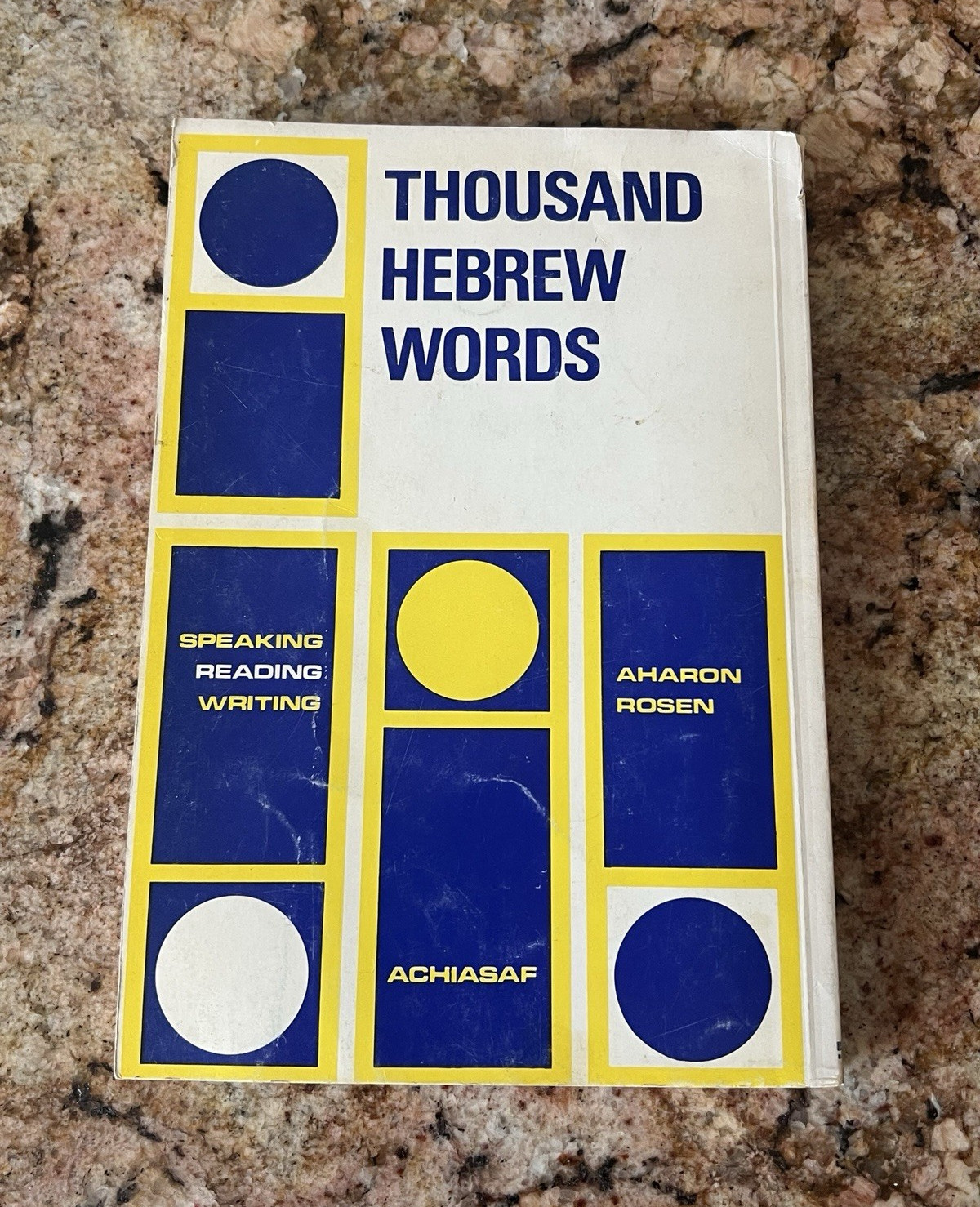 Thousand Hebrew Words Language Course Paperback Revised Ed by Aharon Rosen