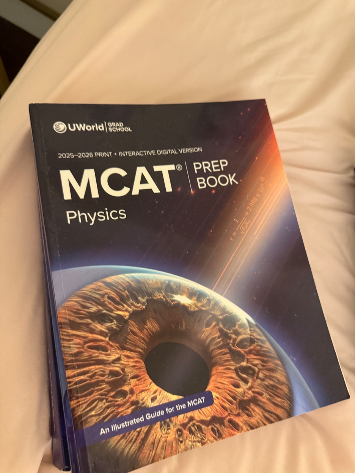 UWorld 2026-2027 MCAT Prep Set Of 8 Books -No Digital Code Books Only