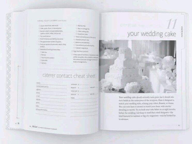 The Knot Ultimate Wedding Planner Revised Edition Paperback CR 2013 208 Pages