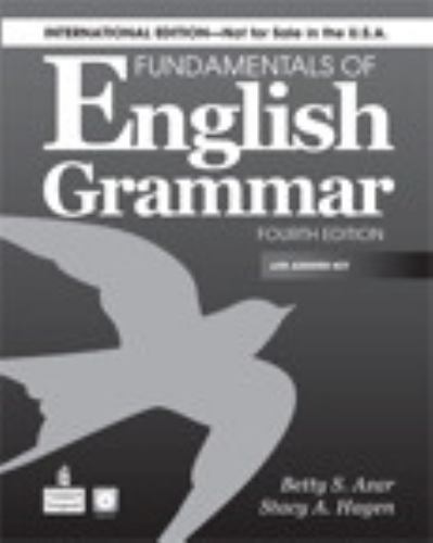 Fundamentals of English Grammar by Stacy A. Hagen and Betty S. Azar (2011, Trade