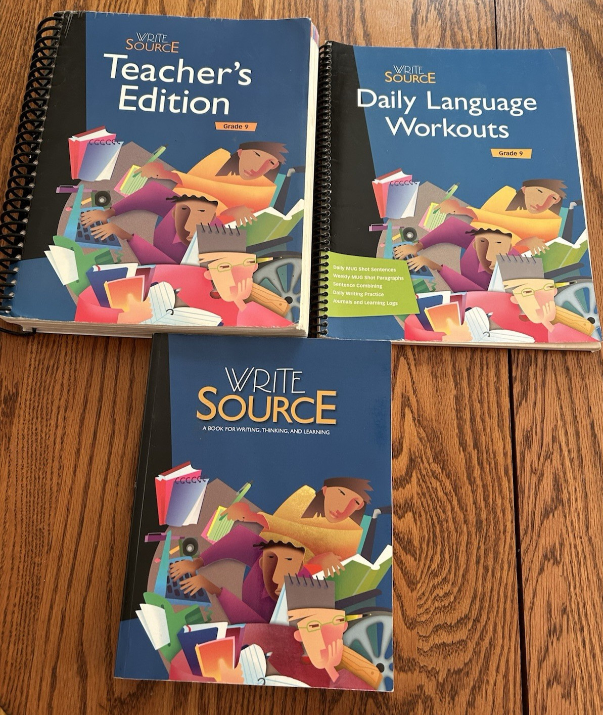 Write Source Grade 9 Teachers Edition & Daily Language Workouts & Learning Book