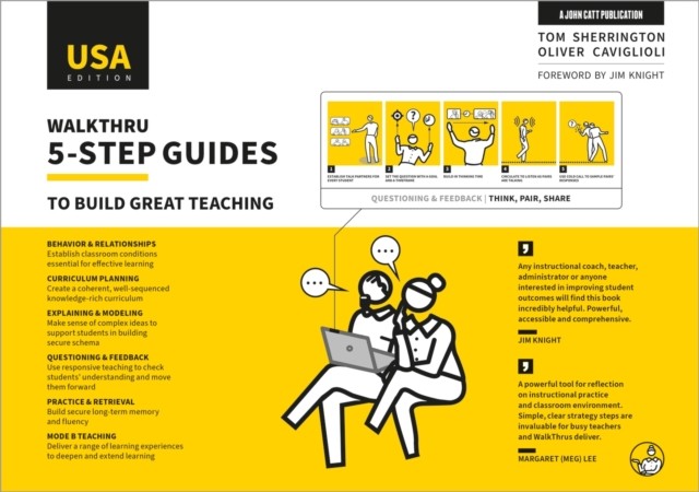 WALKTHRU 5-STEP GUIDES TO BUILD GREAT T by Tom Sherrington Paperback Self Help