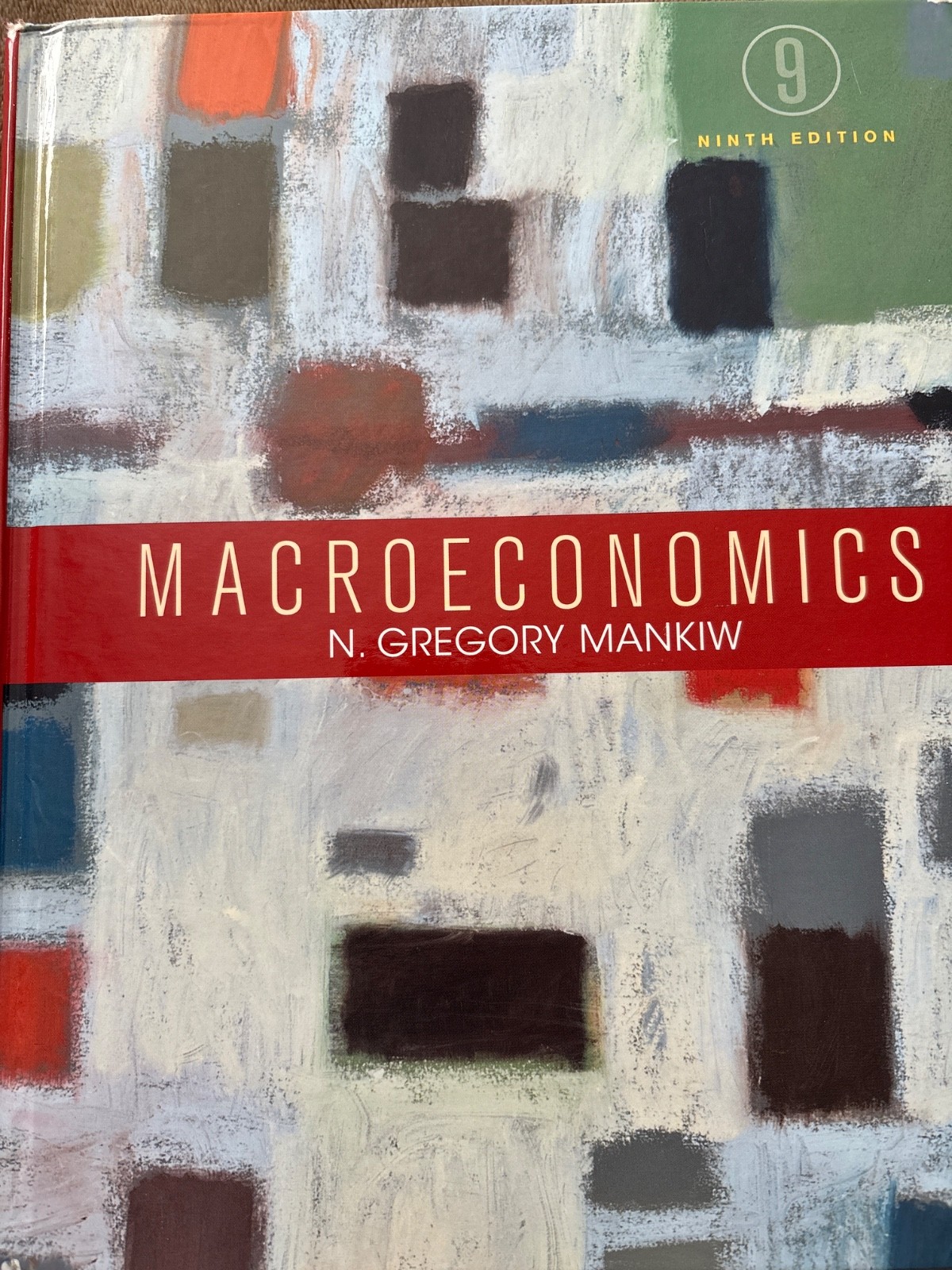 Macroeconomics by N. Gregory Mankiw (2015, Hardcover)