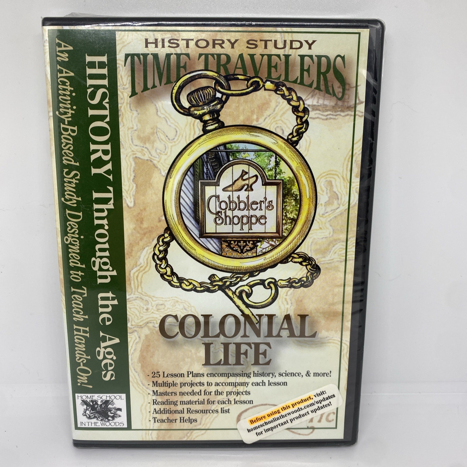 History Through the Ages Time Travelers Study – Colonial Life – Teaching Aid NEW
