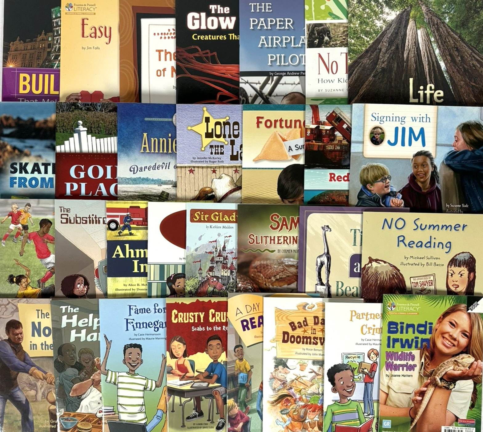 FOUNTAS & PINNELL 3rd Grade Level I-S Guided Readers Complete 200-Book Library