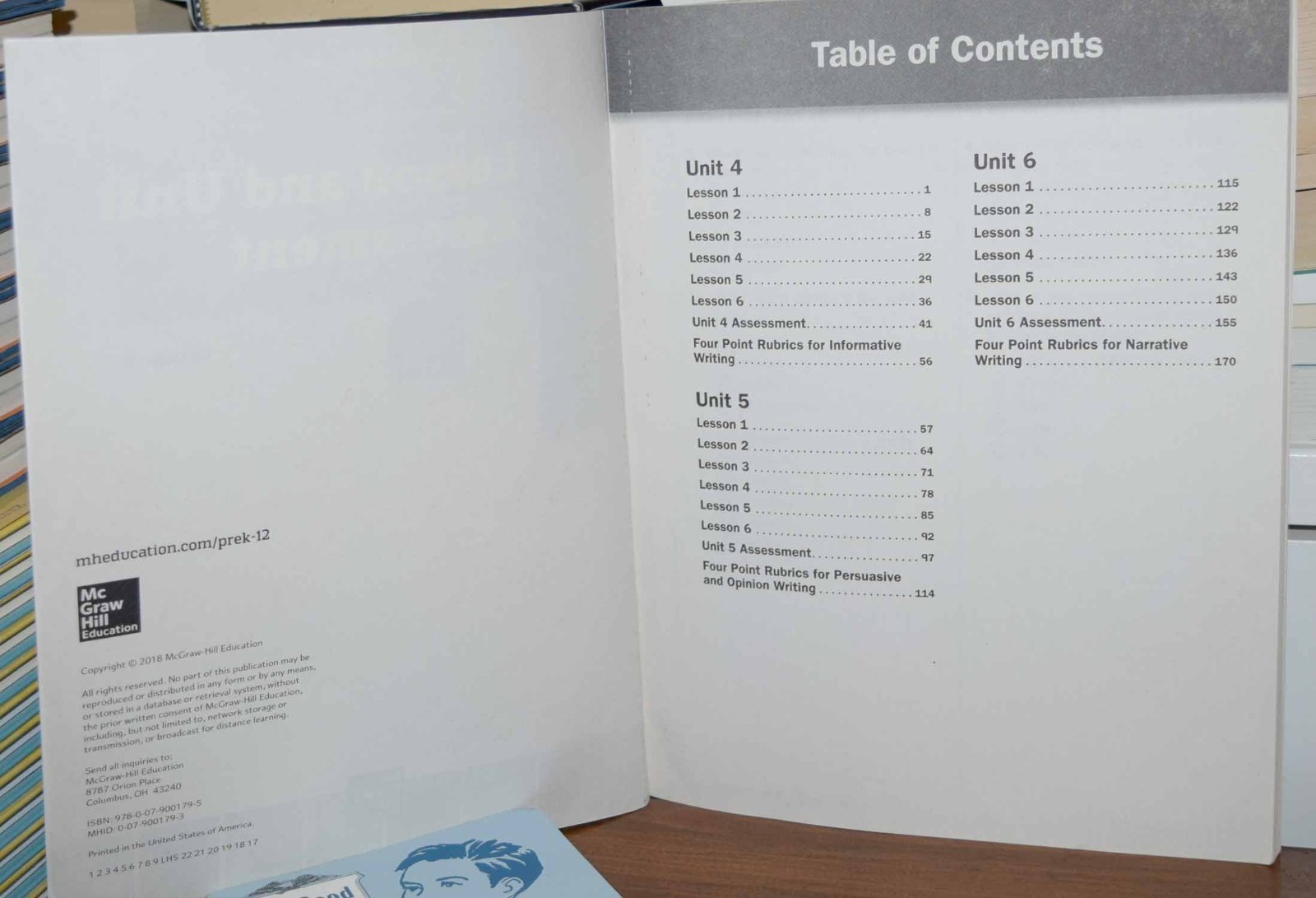 Open Court Reading Grade 5 Book 2 Lesson & Unit Assessment 2018 FREE SHIPPING !