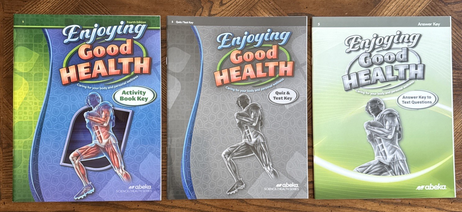 Abeka Grade 5 Enjoying Good Health Answer, Quiz & Test, & Activity Book Keys