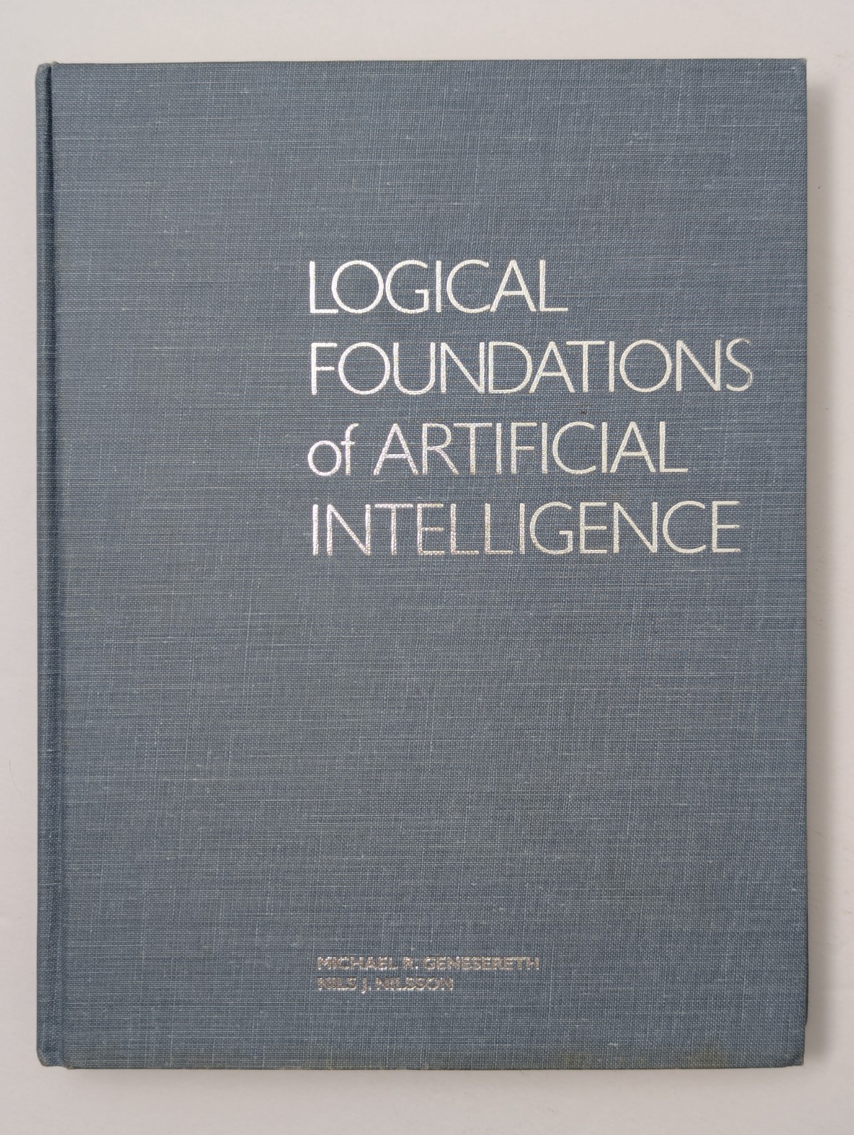 Logical Foundations of Artificial Intelligence Nilsson Genesereth Hardcover