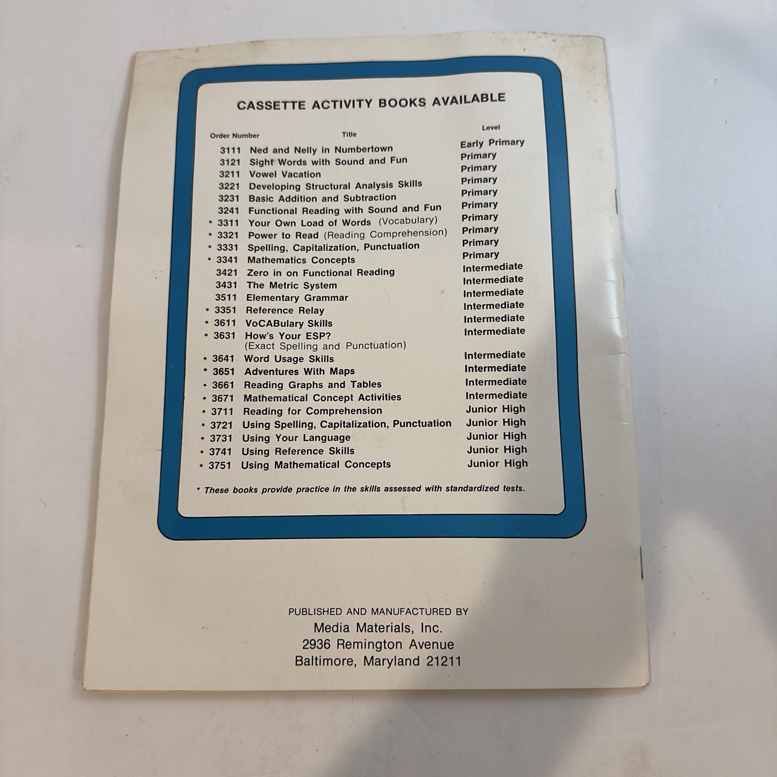 Vintage 1970s Cassette Activity Books Lot Phonics Reading 6 Books 6 Tapes