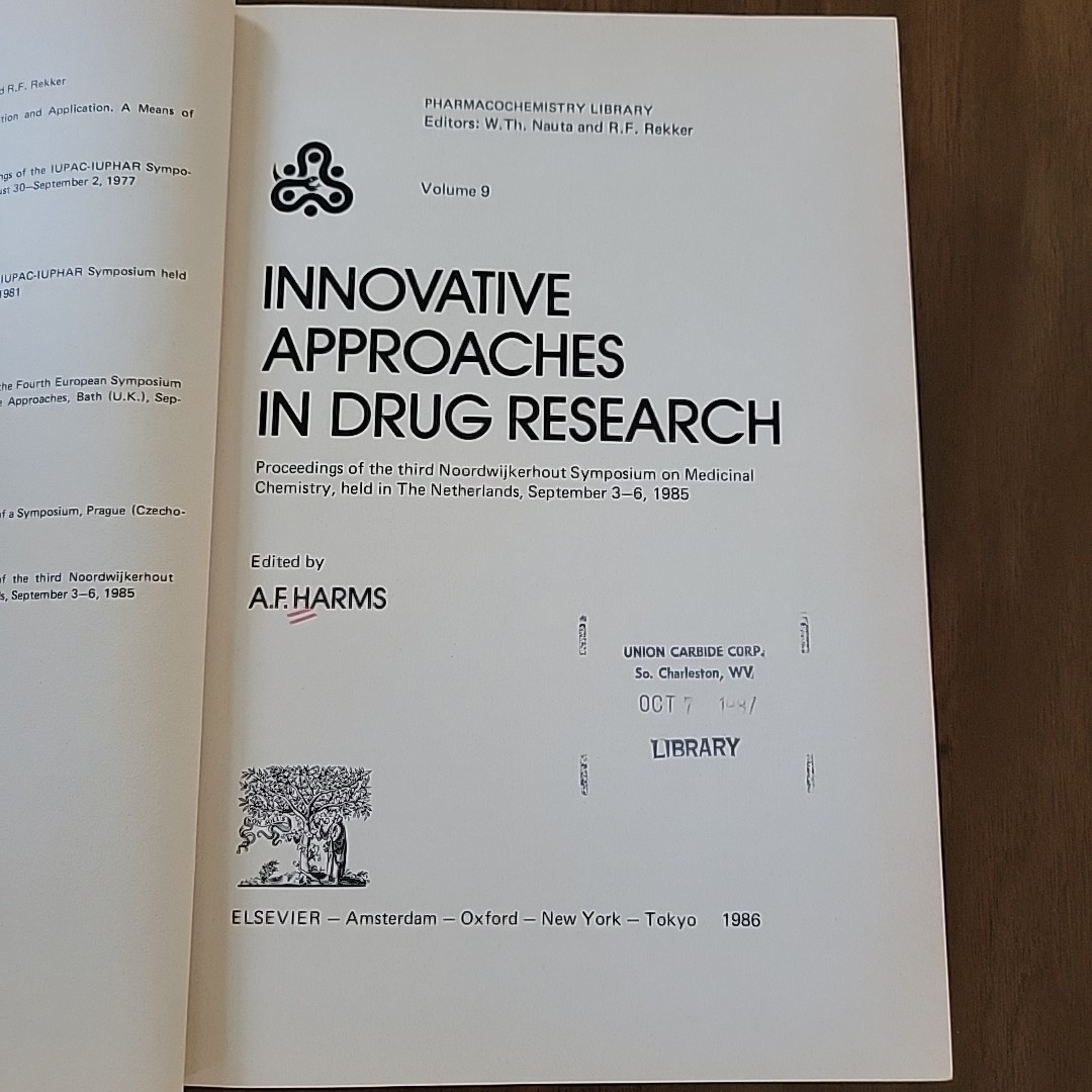 Innovative Drug Research, Volume 9 Proceedings of Netherlands Symposium 1985
