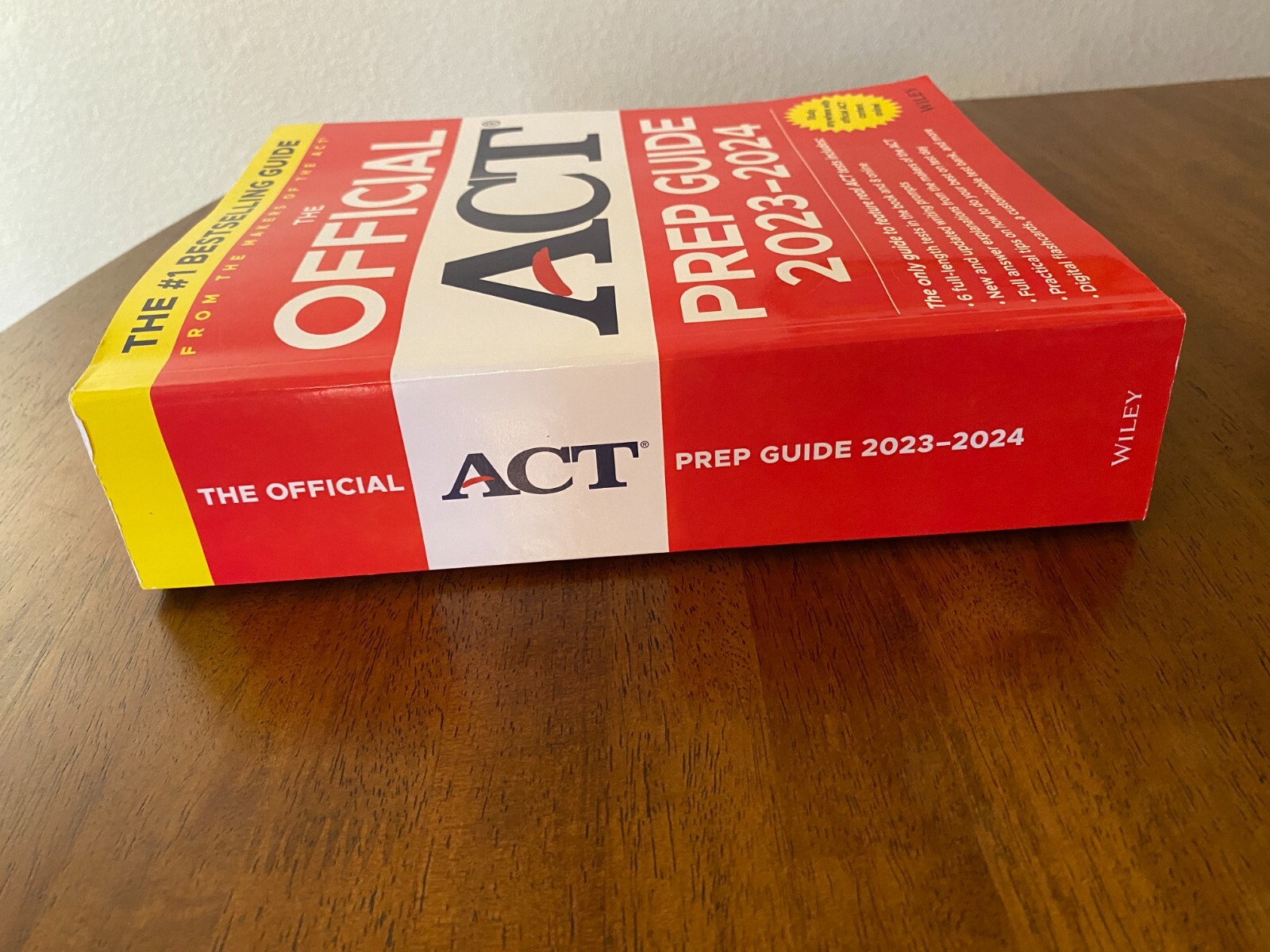 The Official ACT Prep Guide 2023-2024 by Wiley Very Nice Condition