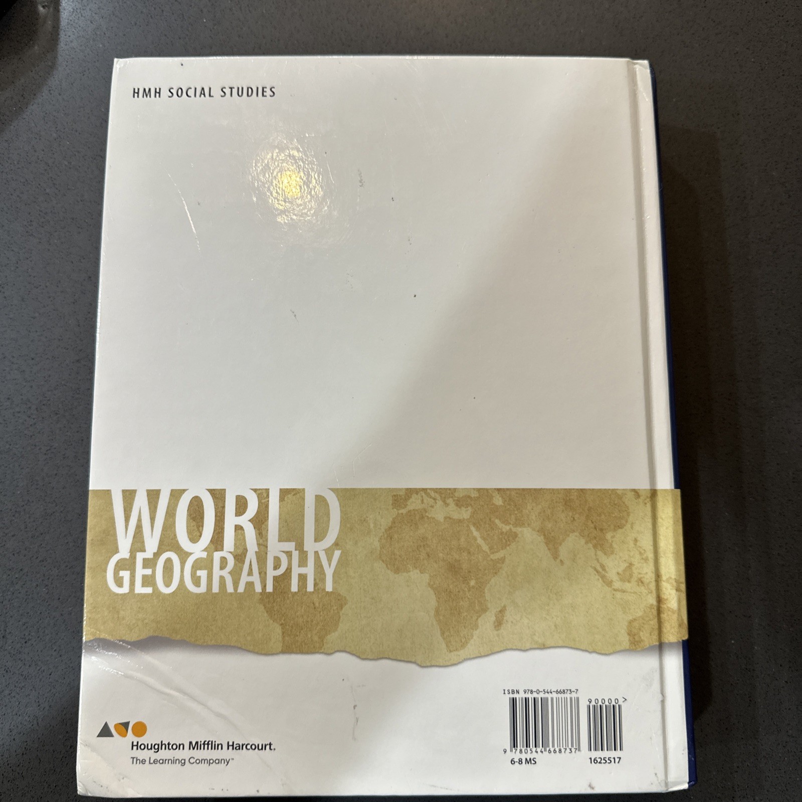 HMH MS Social Studies: World Geography: Student Edition 2019 – Hardcover – GOOD