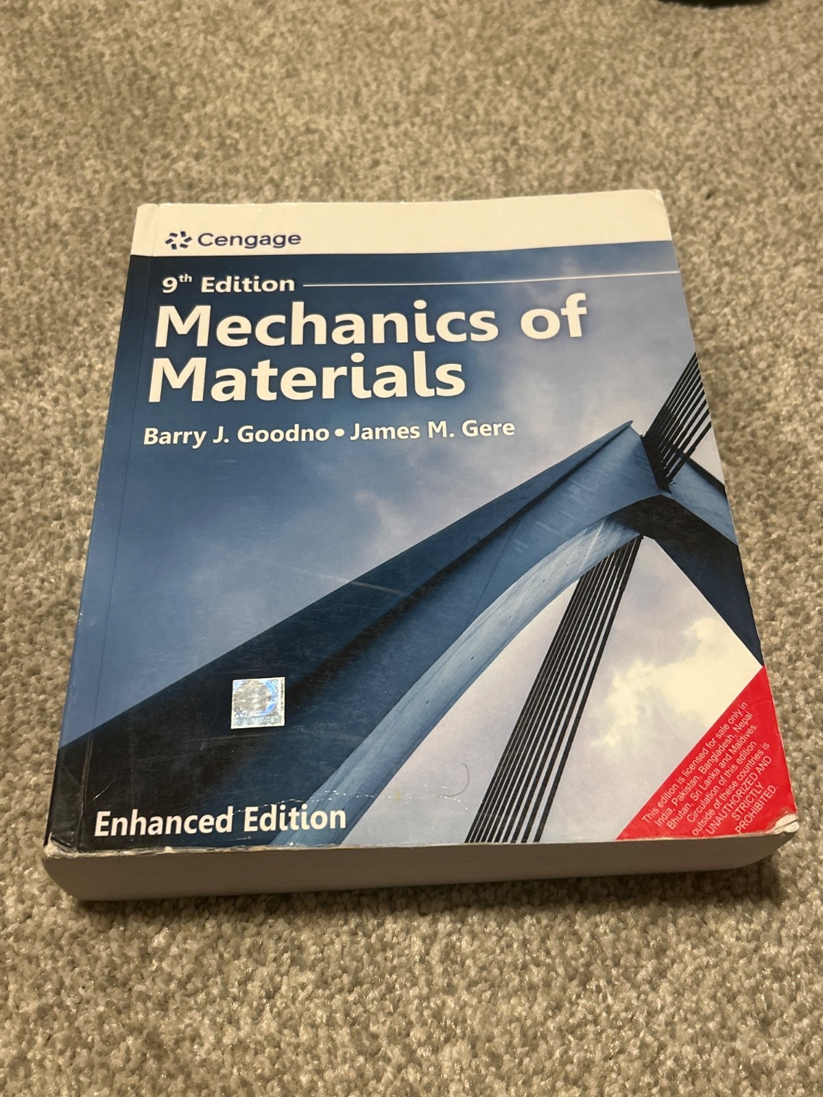Mechanics of Materials 9th Edition Barry J Goodno, James M Gere