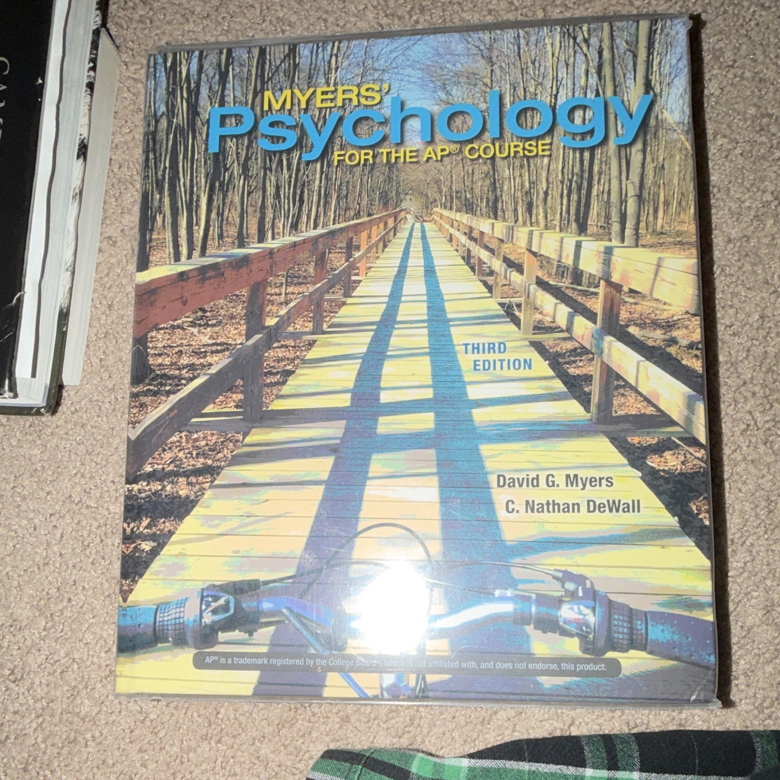 Myers’ Psychology for the AP Course 3rd Ed Hardcover, Myers & DeWall