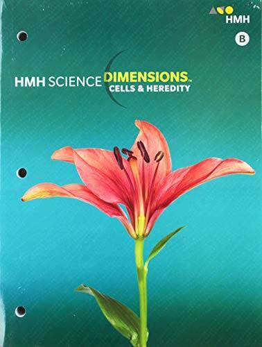 HMH Science, Dimensions, Cells and Heredity, Module B, 9780544860957 – VERY GOOD