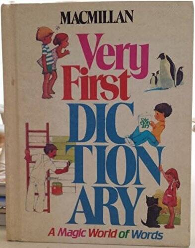 Macmillan Very First Dictionary: Magic World of Words – Hardcover-spiral – GOOD