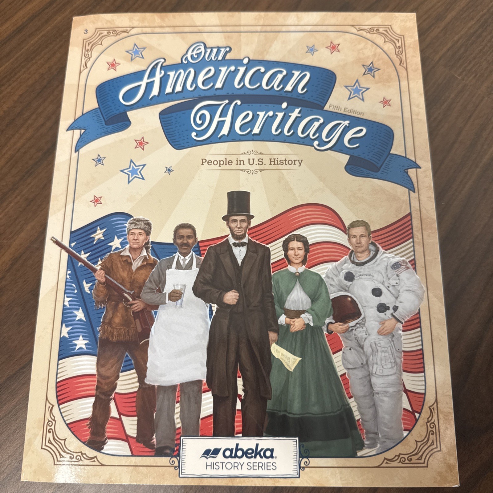 Abeka Our American Heritage Student Text New! Blank 3rd Grade 5th Ed History