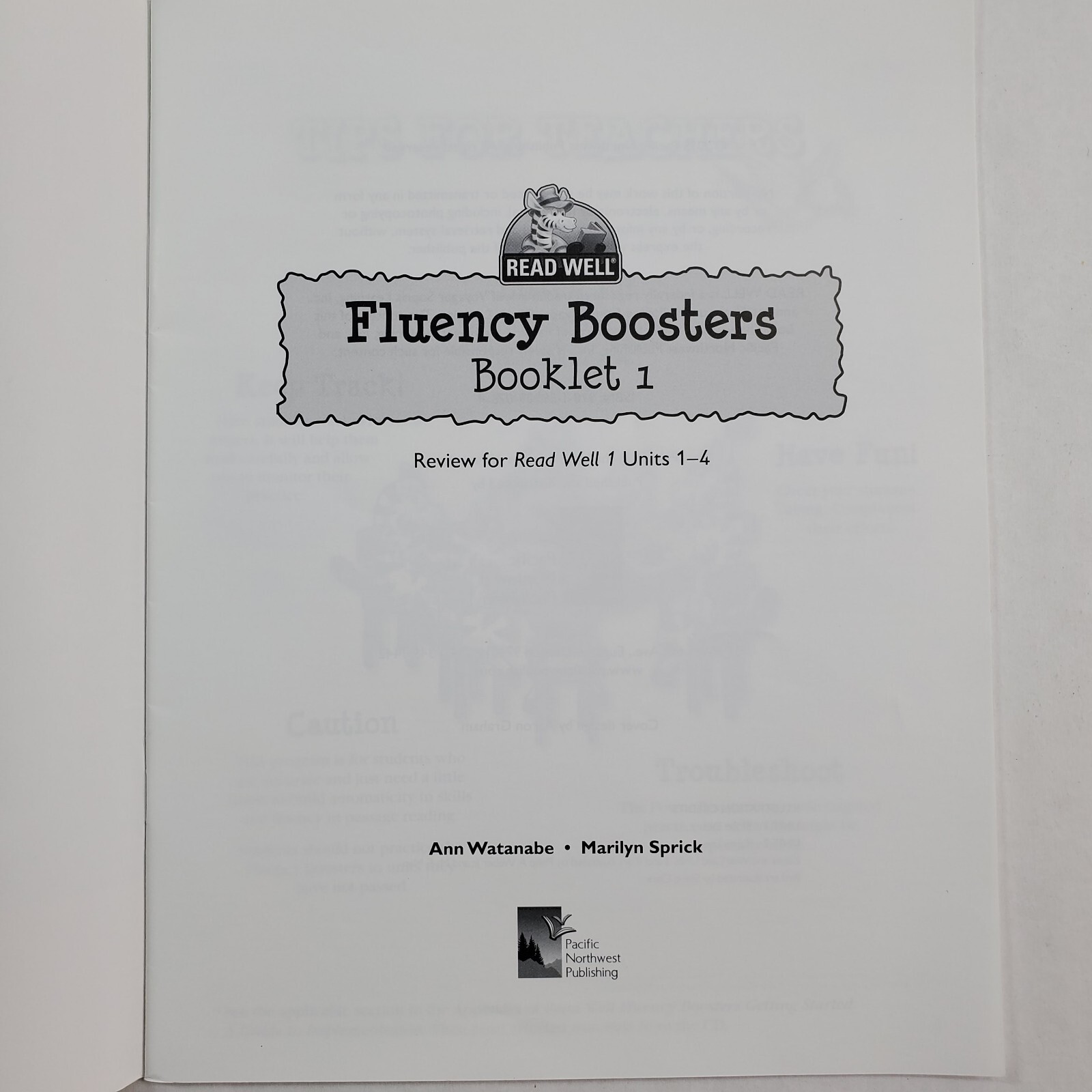 Read Well Grade 1 Fluency Boosters Beginner Booklets 1-10 Homeschooling