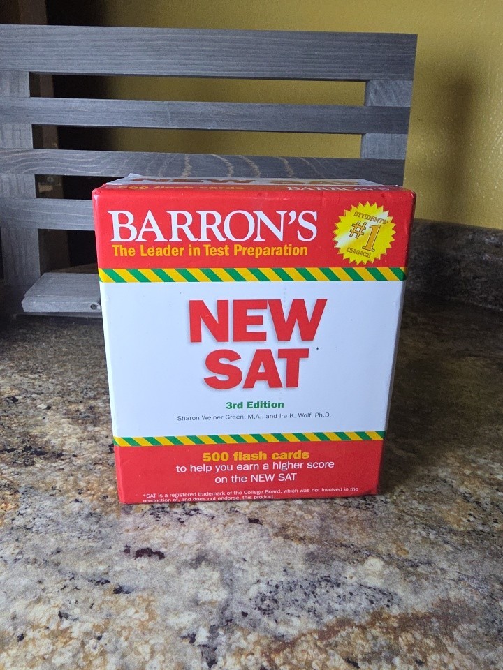 Barron’s SAT Vocabulary Flashcards 500 Cards 3rd Edition Complete