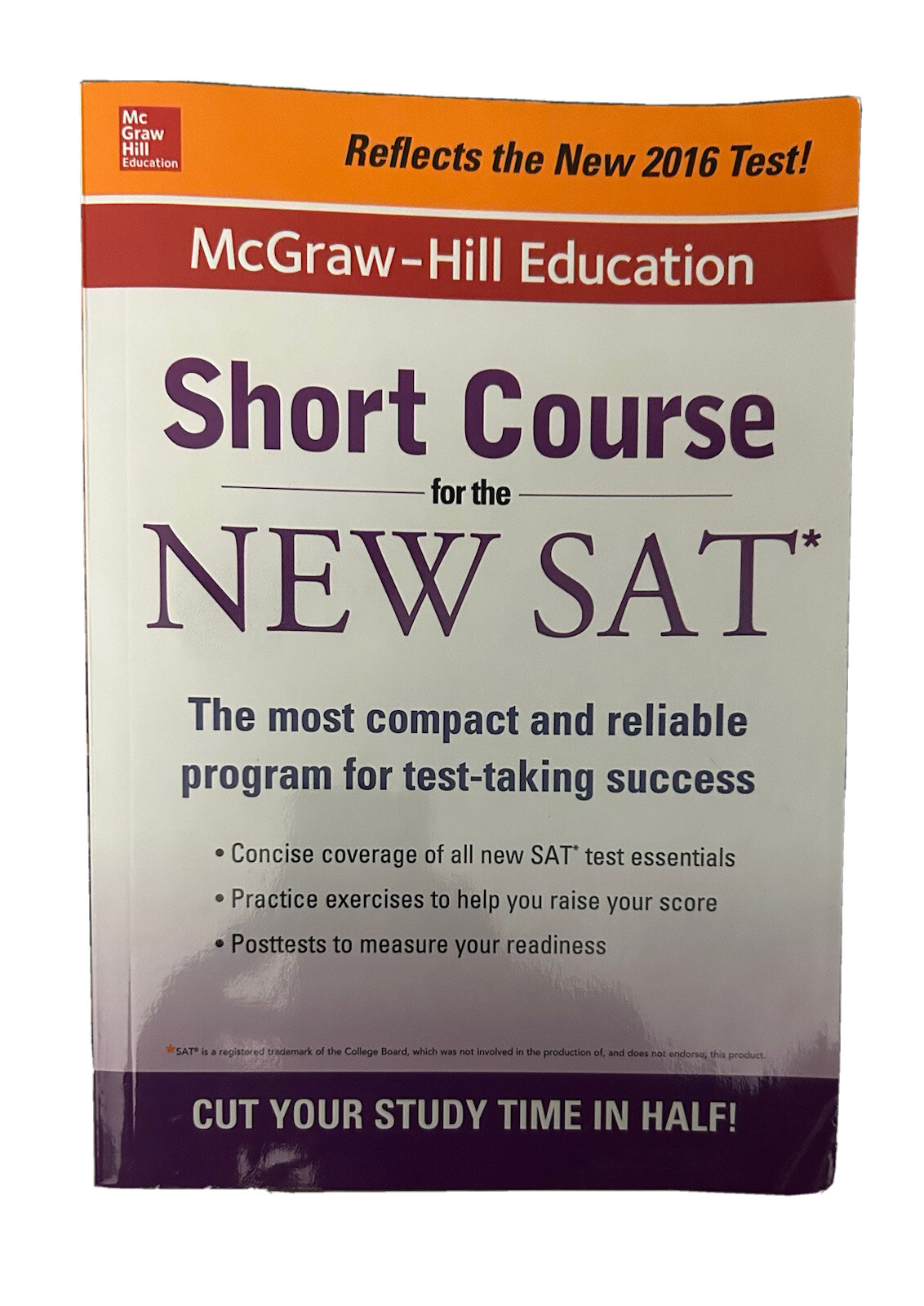 McGraw-Hill Education: Short Course for the New SAT by Cynthia Knable (2016,…