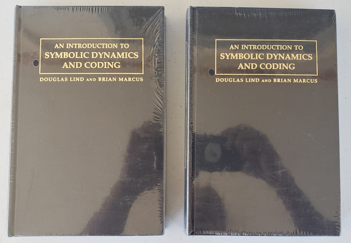 Symbolic Dynamics and Coding Lind Marcus 1995 Cambridge HC SEALED NOS New (1ea)