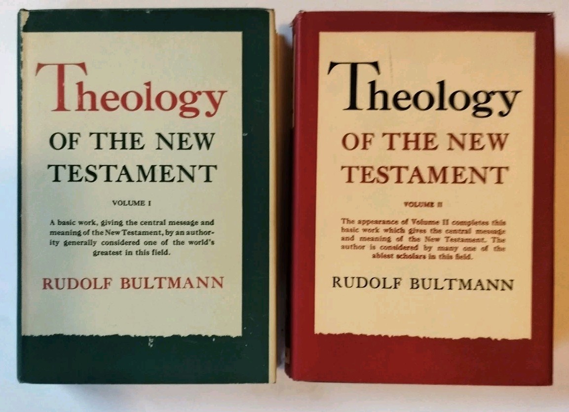 Theology of the New Testament VOLUMES 1 & 2 ~ Rudolf Bultmann ~ SCRIBNERS ~ 1955