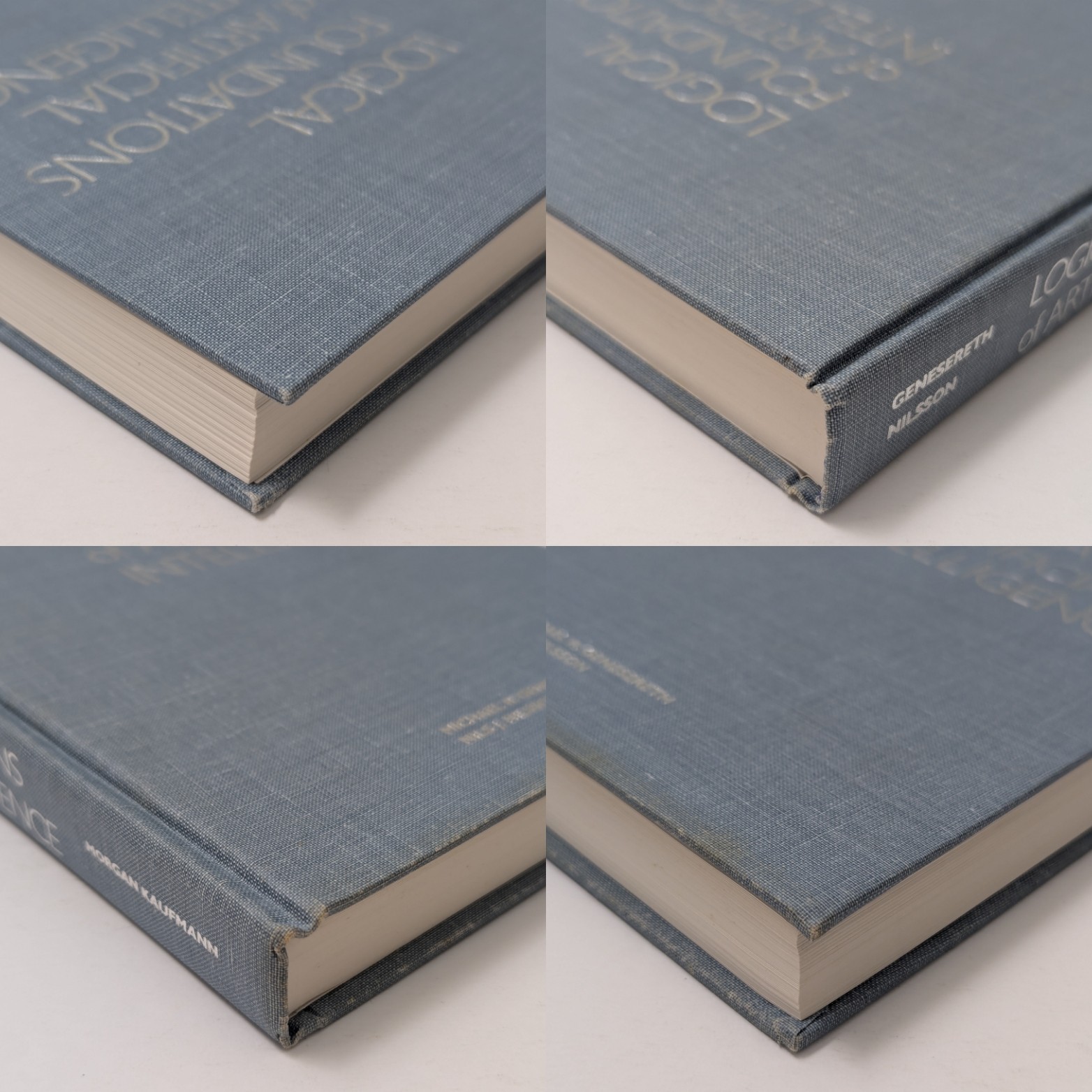 Logical Foundations of Artificial Intelligence Nilsson Genesereth Hardcover