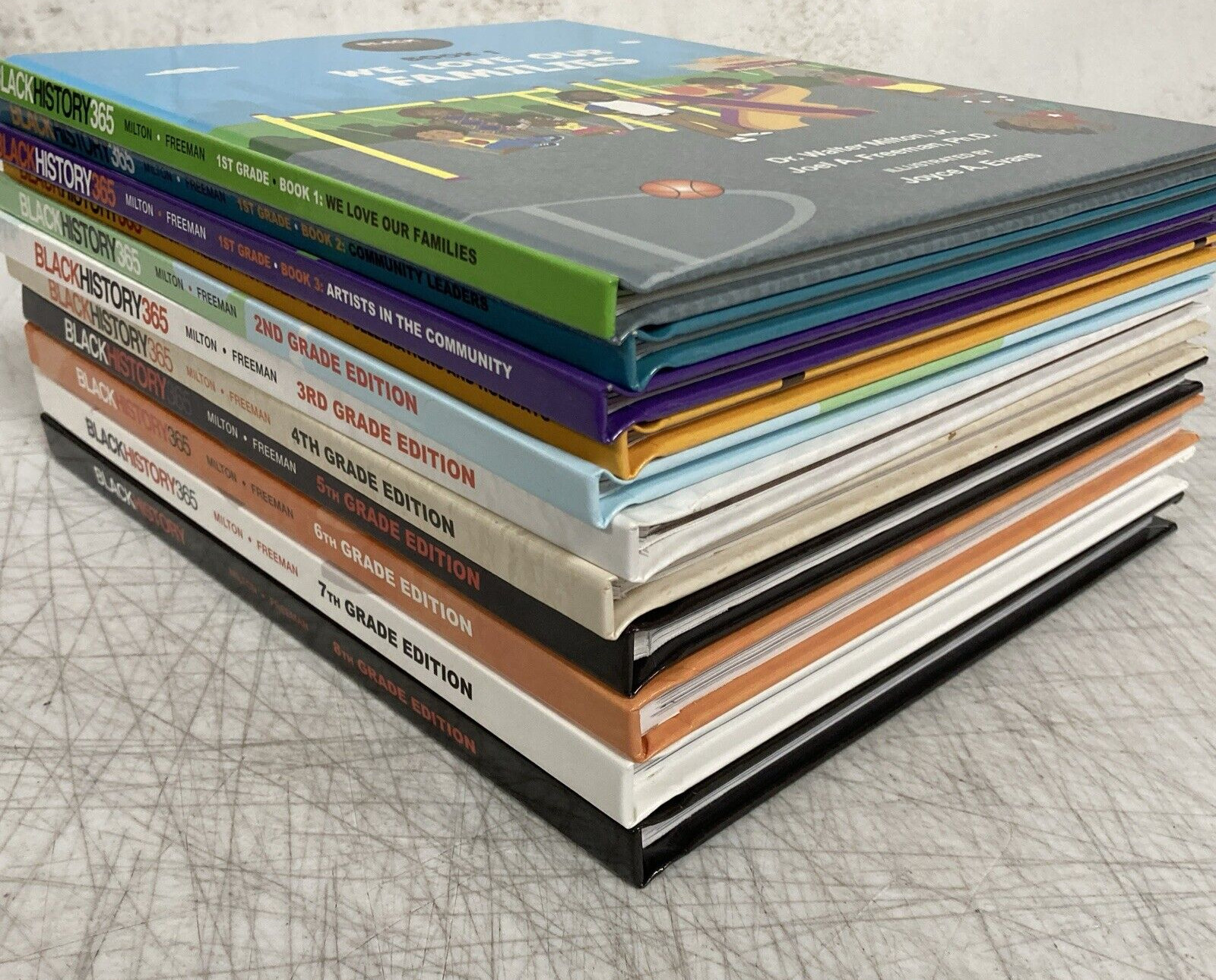 Black History 365 Kindergarten – 8th Grade Books w/ Teacher Resource Guides