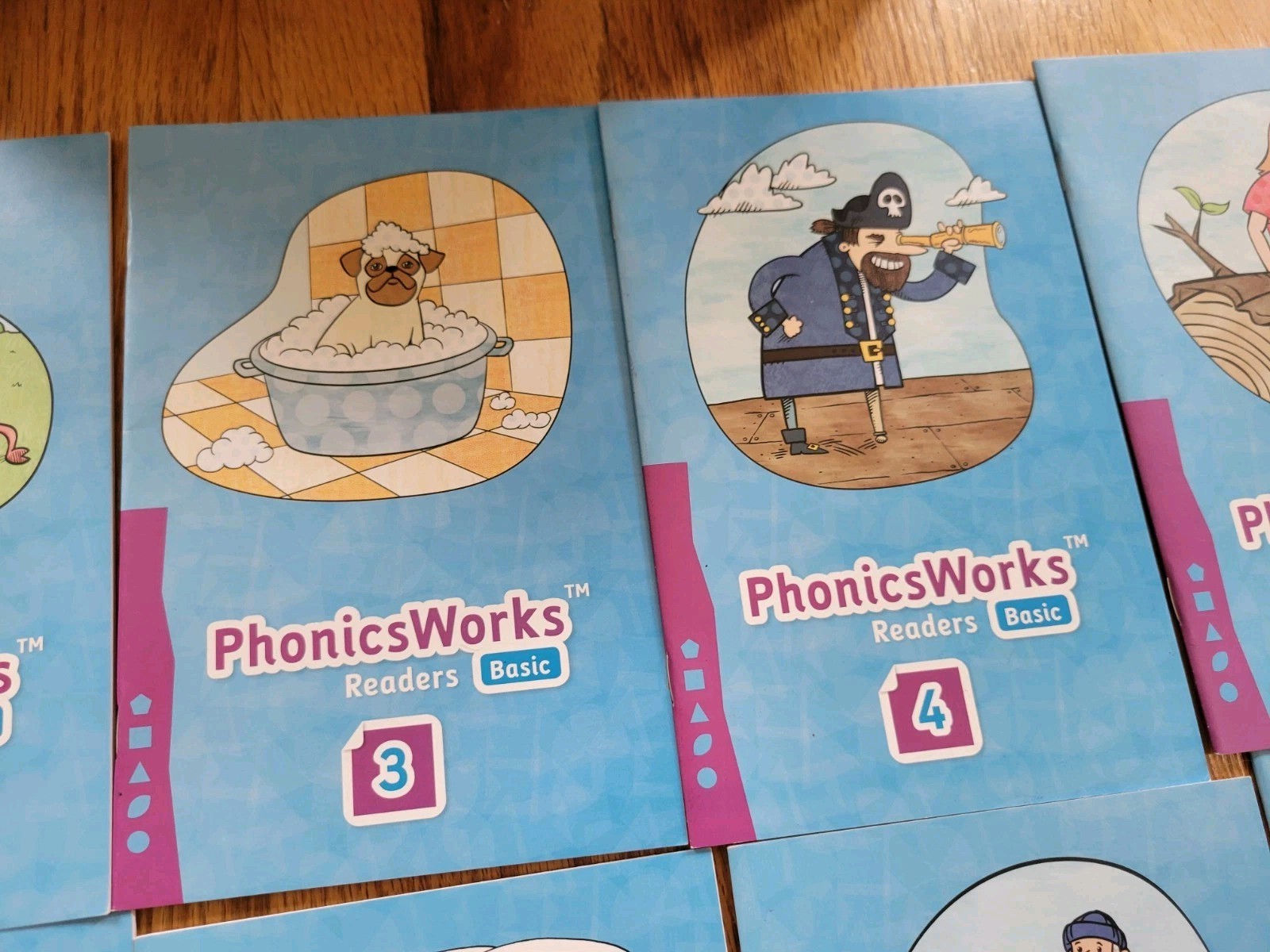 K12 PHONICS WORKS READERS BASIC LOT OF 11, Volumes 1-11