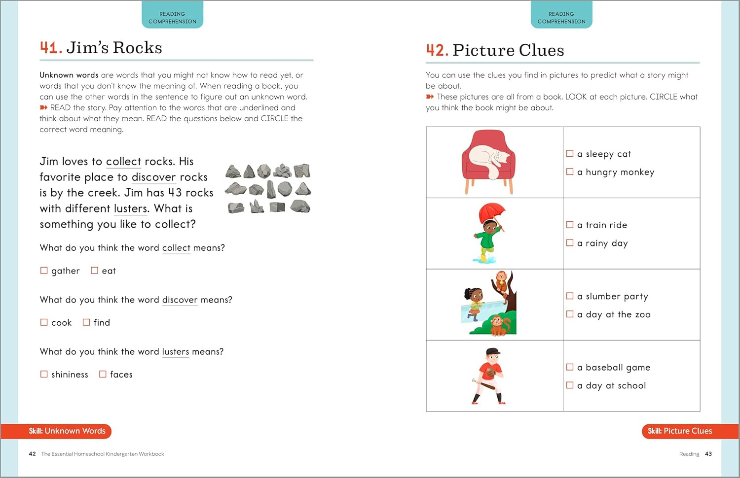 The Essential Homeschool Kindergarten Workbook: 135 Fun Curriculum-Based Activi