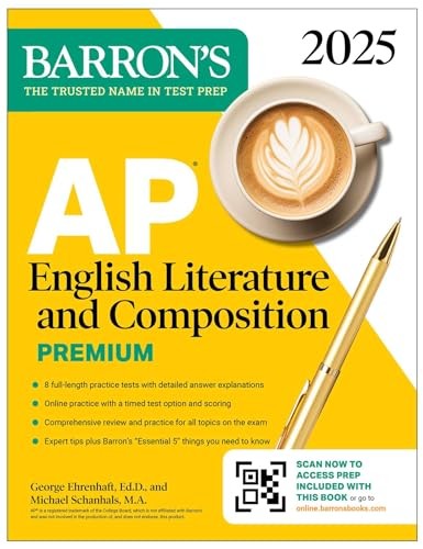 AP English Literature and Composition Premium, 2025: Prep Book with 8 Practi…