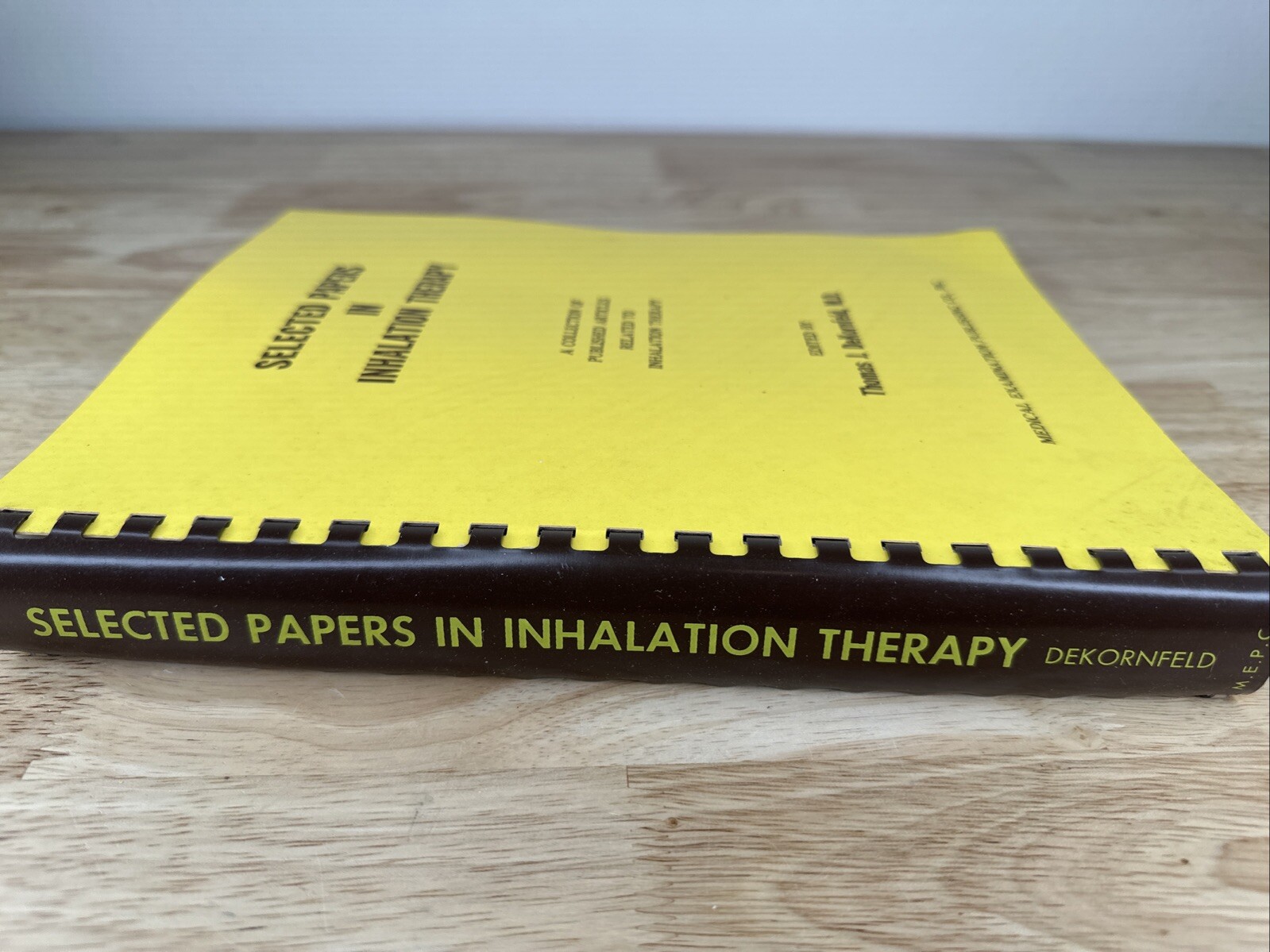 Selected Papers in Inhalation Therapy: A Compilation of Published Articles