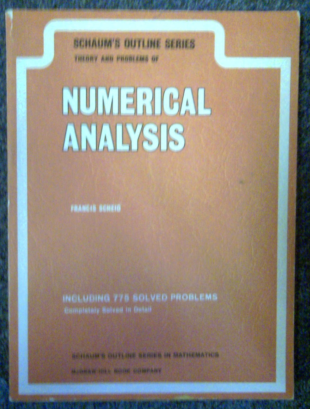 Schaum’s Outline of Numerical Analysis
